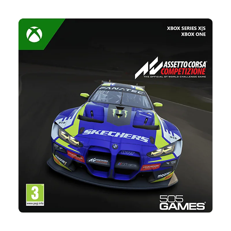 Microsoft Xbox Series X S & One Asseto Corsa Competizione Código descarga