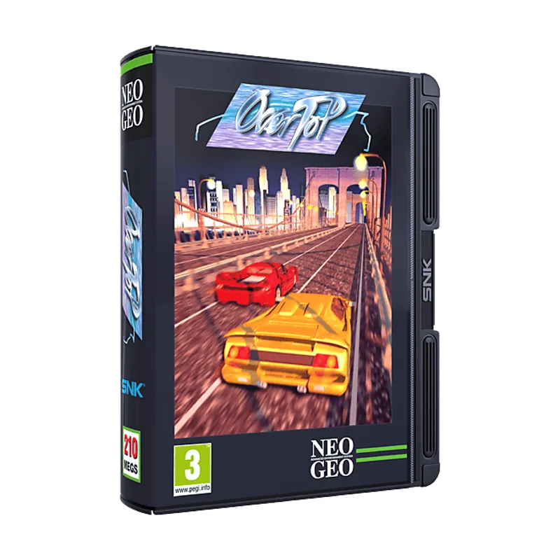 Plaion Cartucho juego retro Neo Geo Over Top