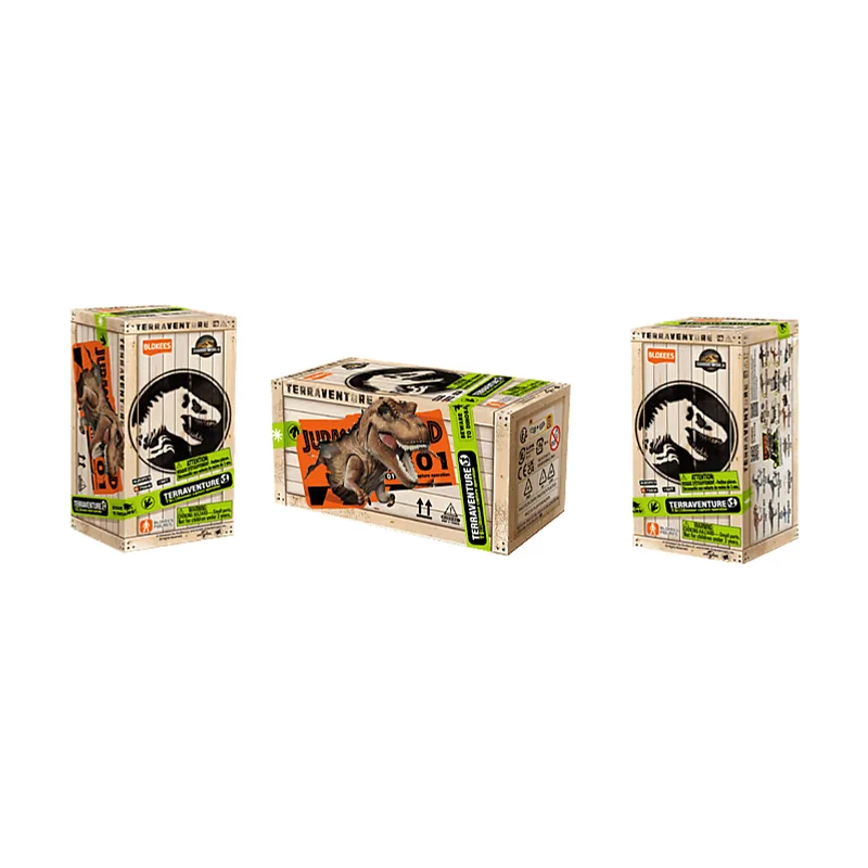 Magicbox Figura Caja Sorpresa Terraventure Jurassic World 01