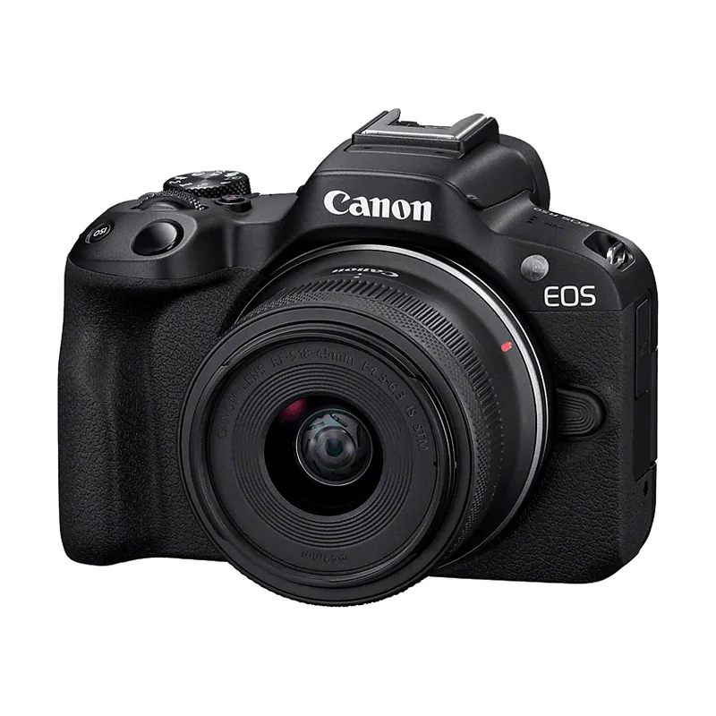 Canon Cámara EVIL EOS R50 BK+RFS18-45/NO FF