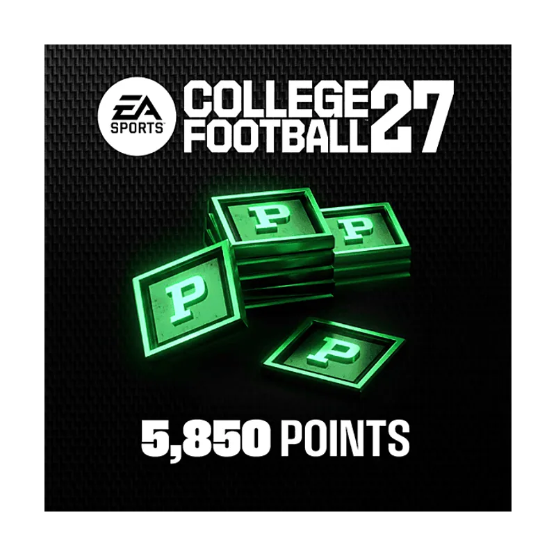 Microsoft Xbox Series X S College Football 27 5850 Cut Points Código descarga *Juego base no incluido