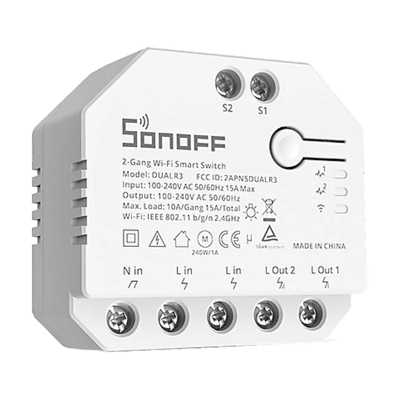 Sonoff Interruptor inteligente DUALR3