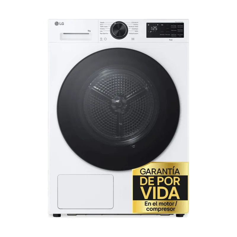 LG Secadora bomba de calor RHX5008TLB