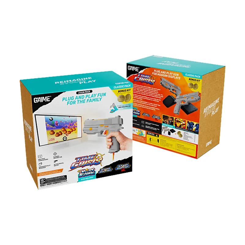 G'AIM'E Consola retro Time Crisis Ultimate Pack 2Guns