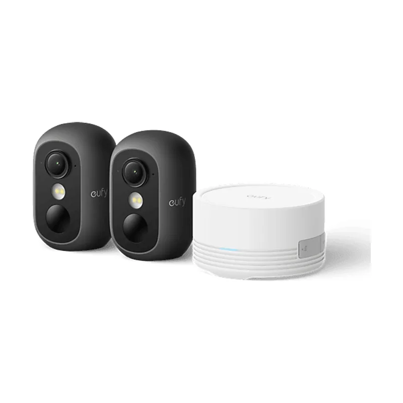 eufy Cámara de vigilancia IP Cam C35 2+1 kit