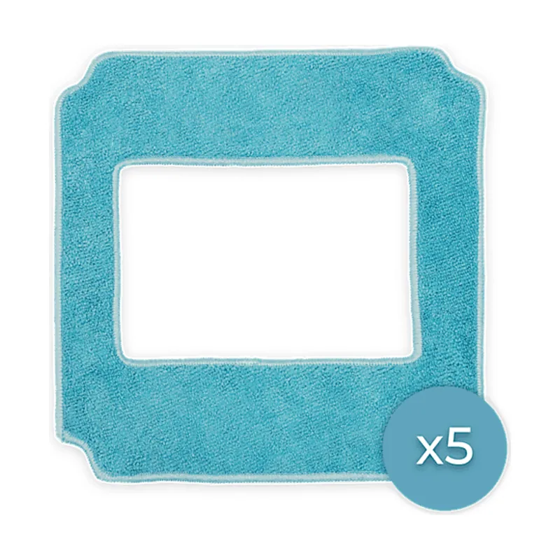 Cecotec Accesorio aspirador Pack de 5 mopas para Conga Windroid 1390 Double Spray