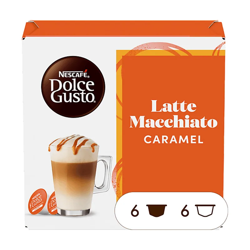 Dolce Gusto Cápsulas monodosis Latte Macchiato Caramel