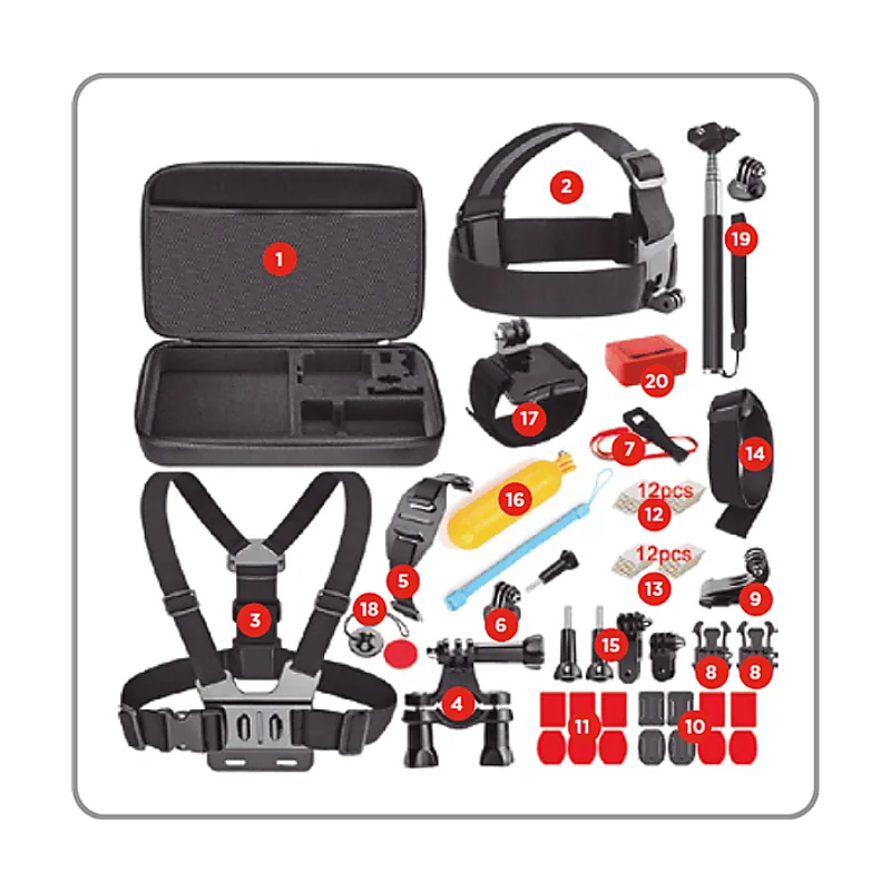 SK8 Pack de accesorios 20 en 1