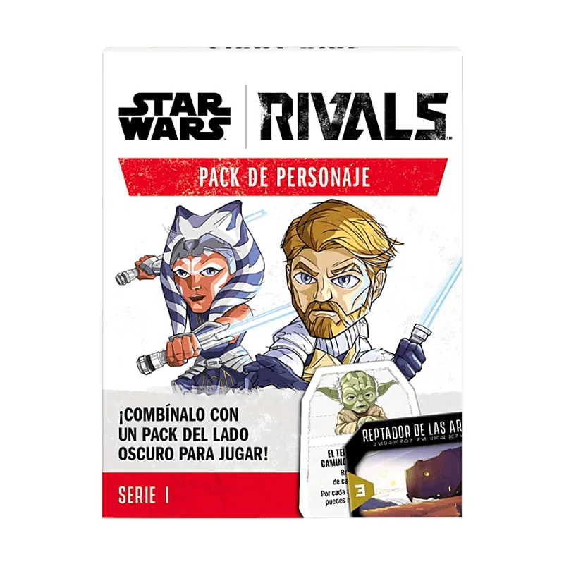 Magicbox Pack Merchandising Funko Star Wars Rivals S1 Light Side Character