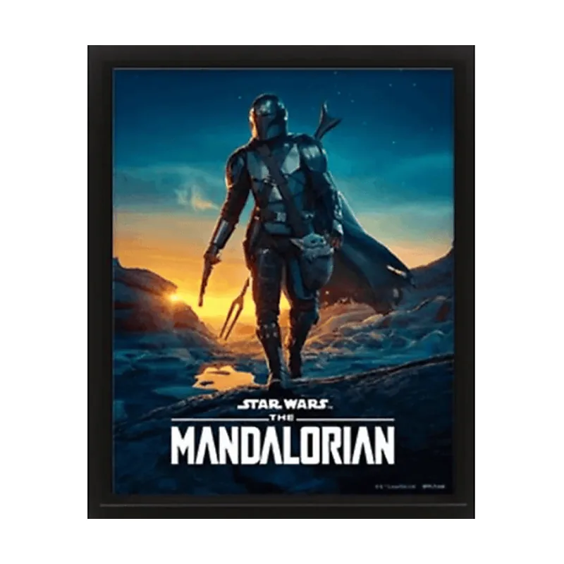 Pyramid Póster Sherwood Star Wars The Mandalorian Nightfall