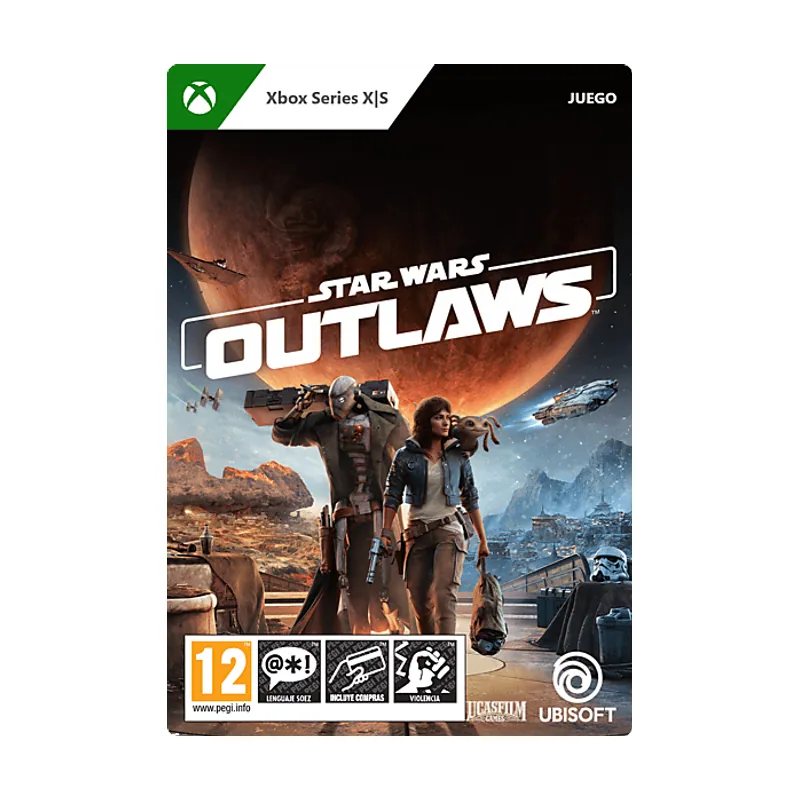 Microsoft Xbox Series X S Star Wars Outlaws. Ed. Estándar Código descarga
