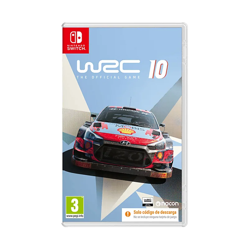 Nacon Nintendo Switch WRC 10 The Game Código en la caja