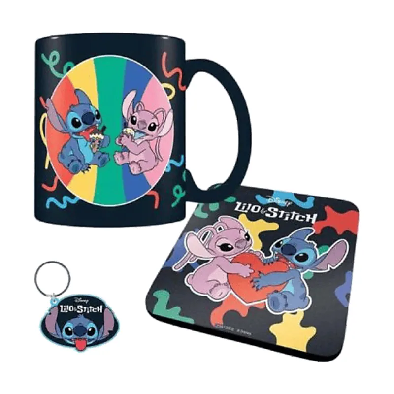 Pyramid Pack Merchandising Lilo & Stitch Set taza