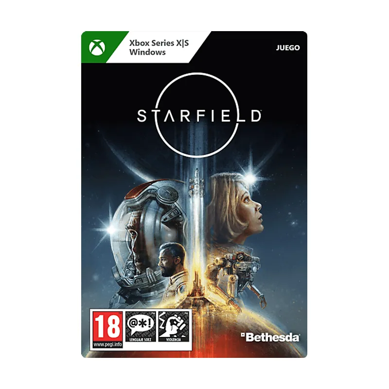 Microsoft Xbox Series X S & Windows PC Starfield Código descarga