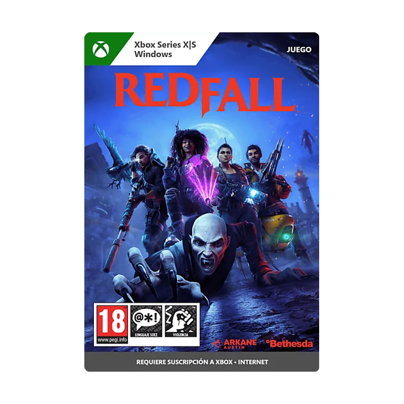 Microsoft Xbox Series X S & Windows PC Redfall Código descarga