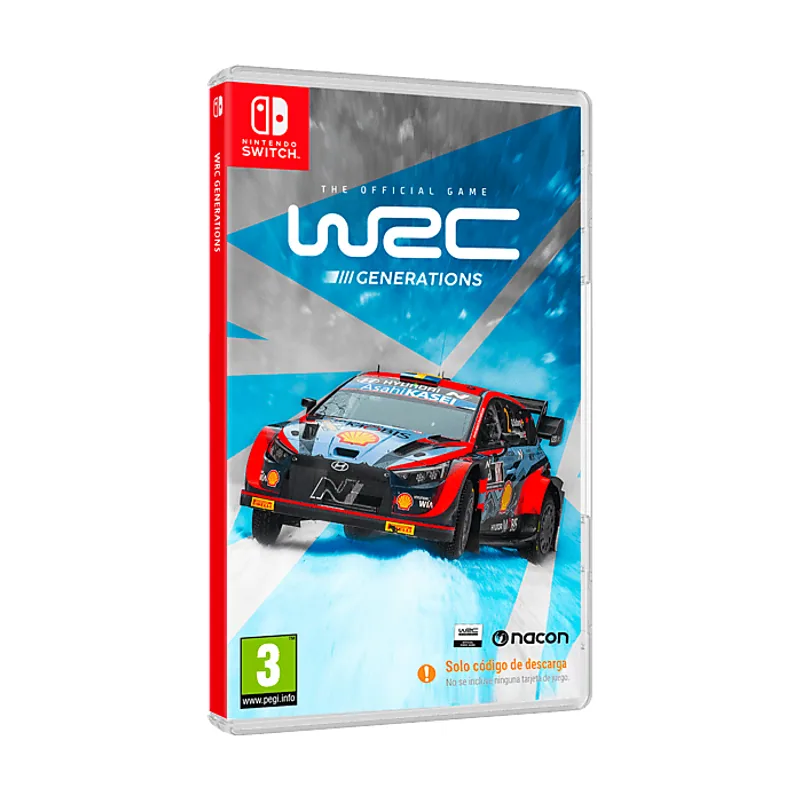 Nacon Nintendo Switch WRC Generations Código en la caja