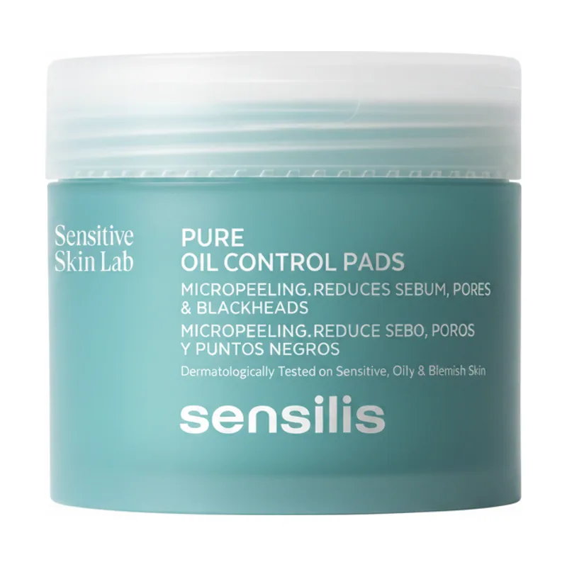 Sensilis Pure Oil-control 60 Pads Piel Grasa 75 Ml