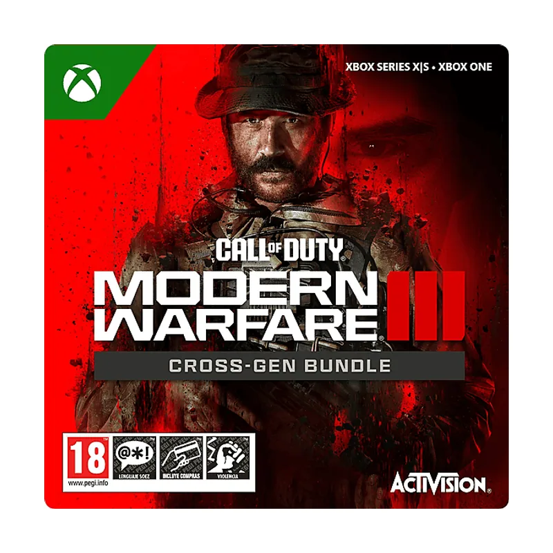 Microsoft Xbox Series X S Call of Duty® Modern Warfare® III Ed. Cross-Gen Bundle Código descarga