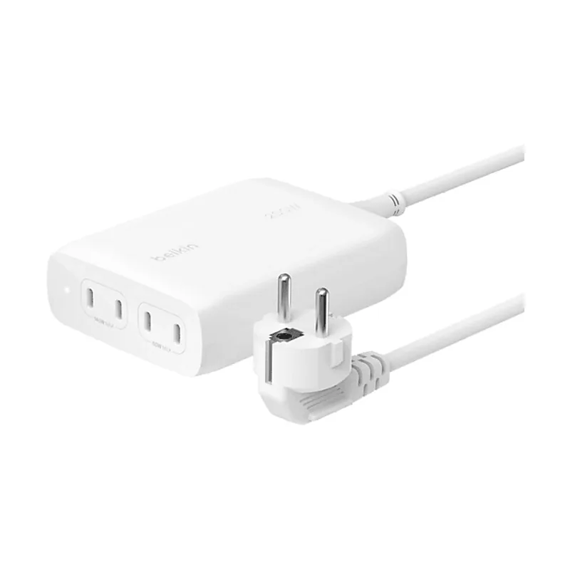 Belkin Cargador de pared BoostCharge Pro USB-C GaN 4 puertos 200 W