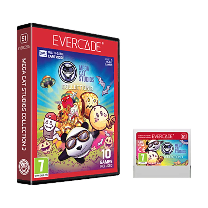 Blaze Cartucho juego retro Evercade Mega Cat Studios Collection 3