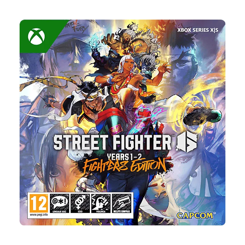 Microsoft Xbox Series X S Street Fighter™ 6 Years 1-2 Fighters Edition Código descarga