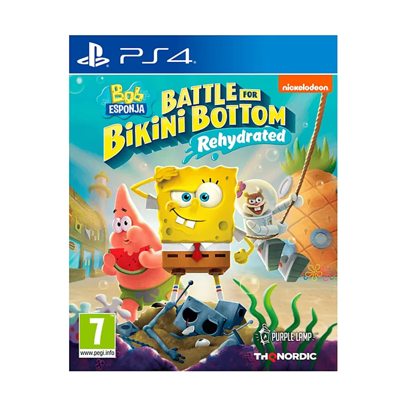 Plaion PS4 Bob Esponja Battle for Bikini Bottom Rehydrated