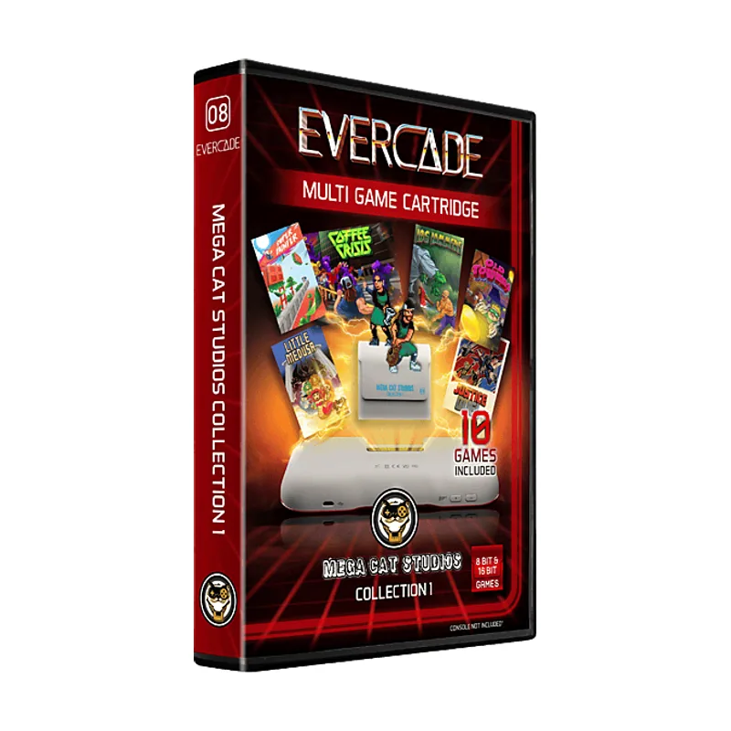 Evercade Cartucho juego retro Mega Cat Studios Collection 1