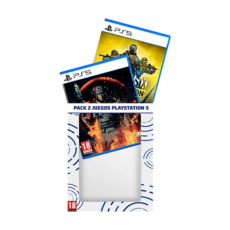 ShineStar PS5 Pack 2 juegos Rainbow Six Extraction + Quantum Error