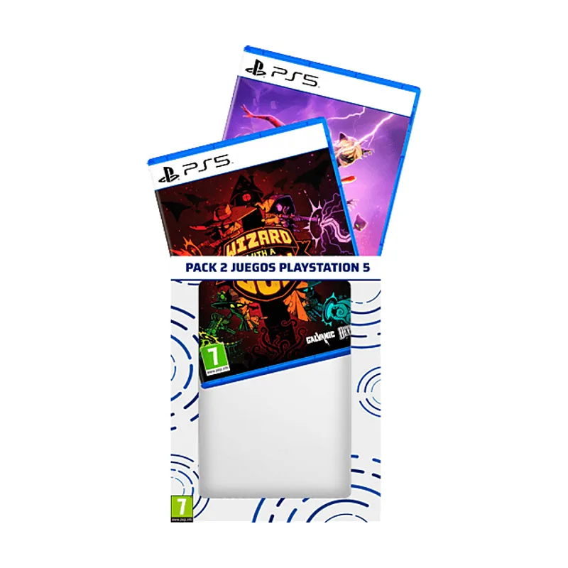 ShineStar PS5 Pack 2 juegos Ladybug Miraculous Paris Under Siege + Wizard with a Gun