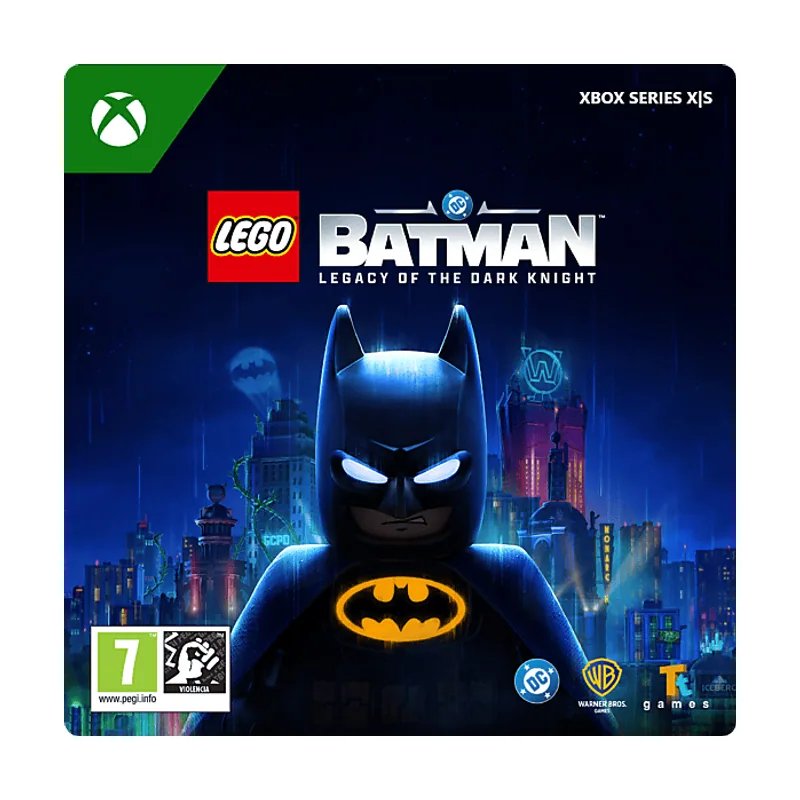 Microsoft Xbox Series X S LEGO Batman Legacy of the Dark Knight Código descarga