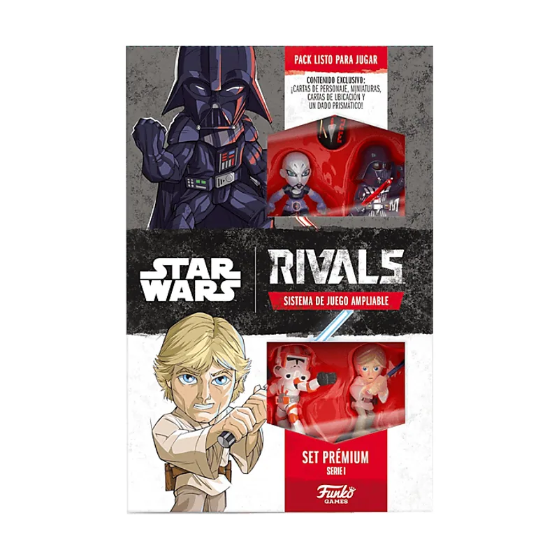Magicbox Pack Merchandising Funko Star Wars Rivals S1 Premier Set