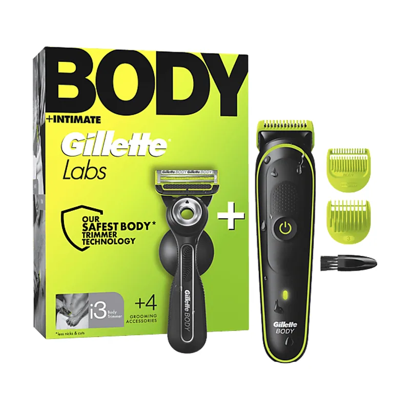 Gillette Afeitadora corporal Labs i3 Body + Intimate