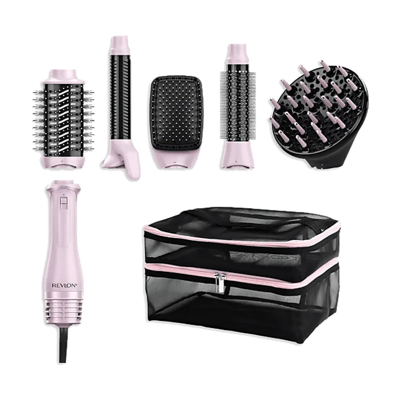 Revlon Moldeador One-Step Titanium Rosa Multi Air Styler 5 en 1
