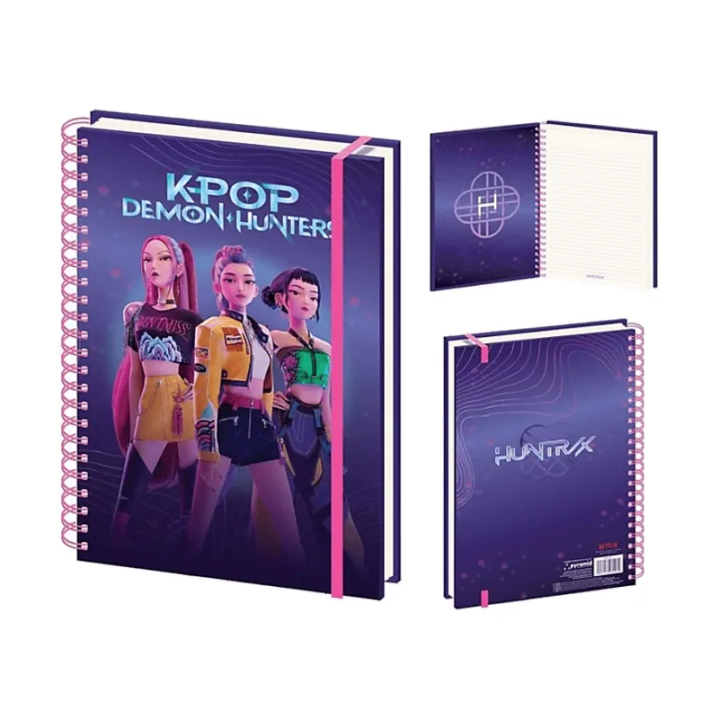 Pyramid Libreta K-Pop Demon Hunters Huntrix