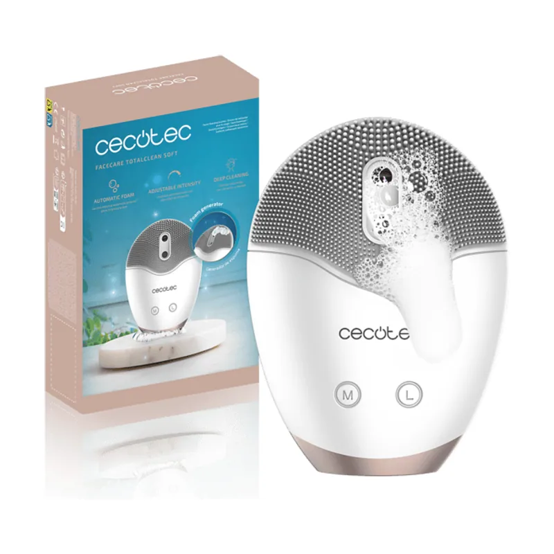 Cecotec Limpiador facial FaceCare TotalClean Soft Elite