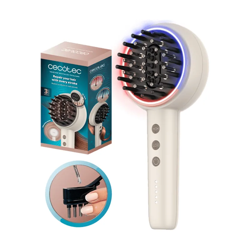 Cecotec Cepillo alisador HairCare Revitalize TotalCare Elite