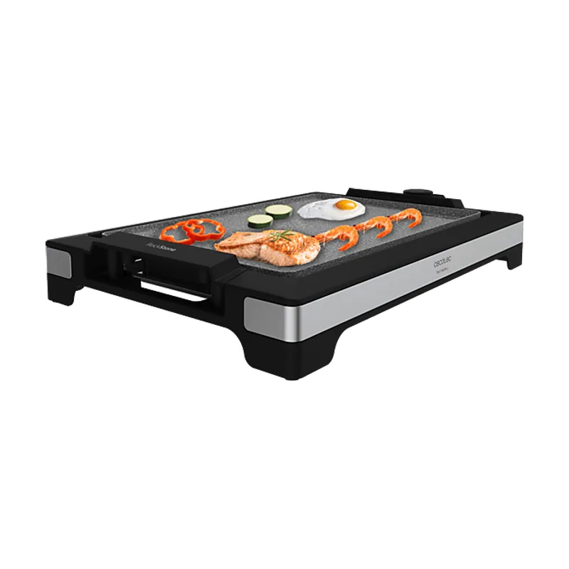 Cecotec Plancha de asar Tasty&Grill 2000 InoxStone