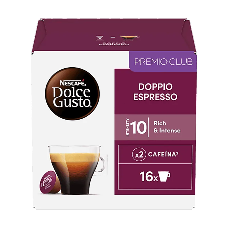 Dolce Gusto Cápsulas monodosis Nescafé Doppio Expresso
