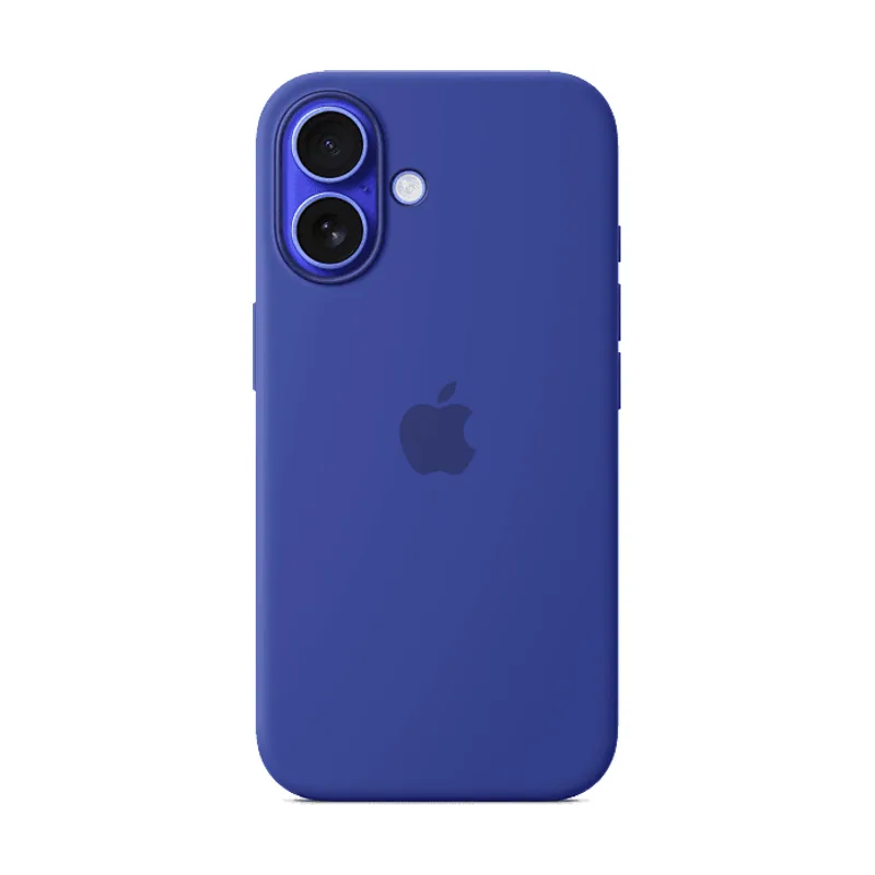 Apple Funda de silicona con MagSafe para iPhone 16
