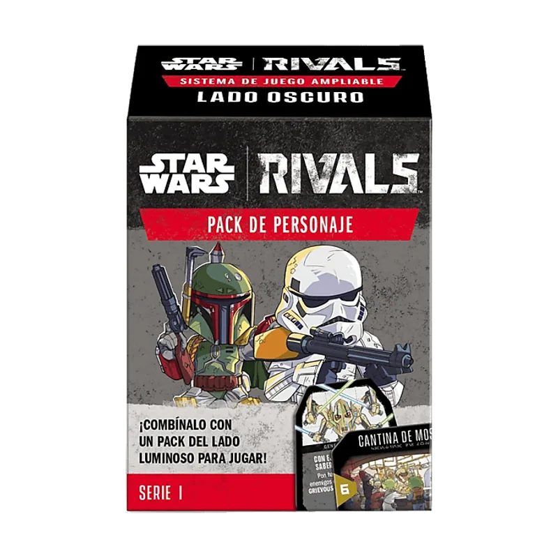 Magicbox Pack Merchandising Funko Star Wars Rivals S1 Dark Side Character