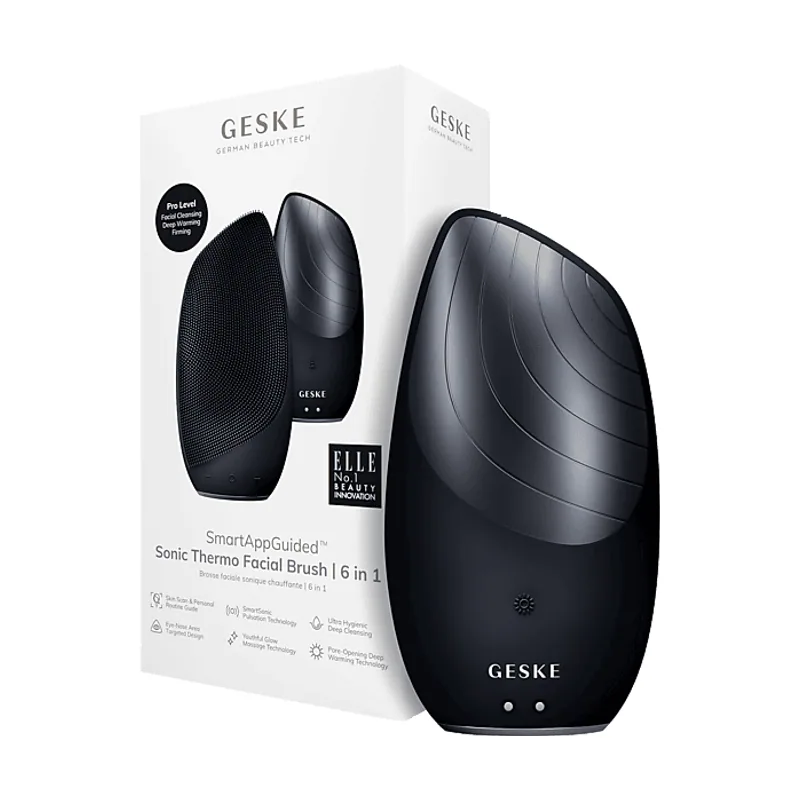 Geske Limpiador facial Sonic Thermo Facial Brush 6 en 1