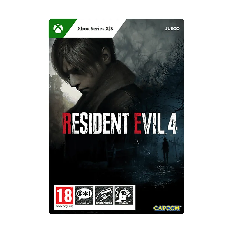 Microsoft Xbox Series X S Resident Evil 4 Código descarga