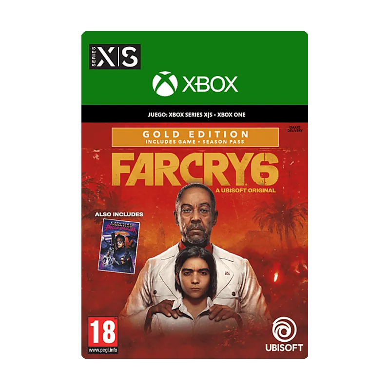 Microsoft Xbox Series X S & One Far Cry 6 Gold Edition Código descarga