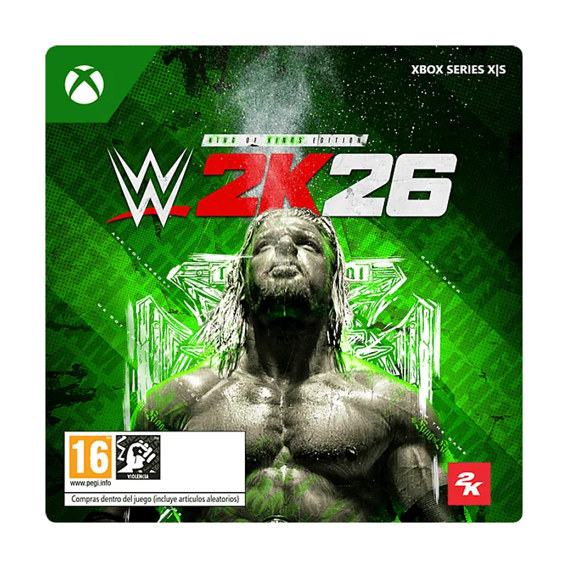 Microsoft Xbox Series X S WWE 2K26 King of Kings Edition Código descarga