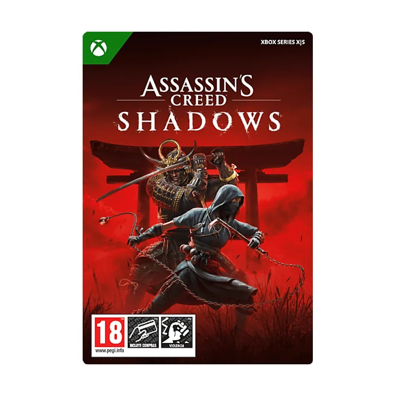 Microsoft Xbox Series X S Assassin's Creed Shadows Standard Edition Código descarga