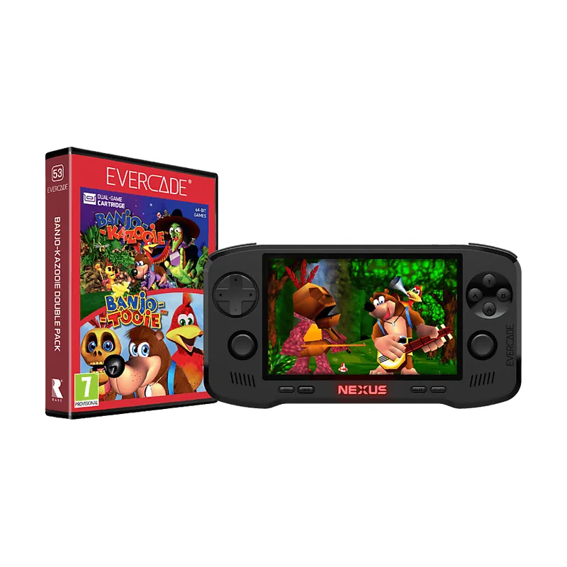 Blaze retro portátil Koch Media Evercade Nexus and Banjokazooie Double Pack