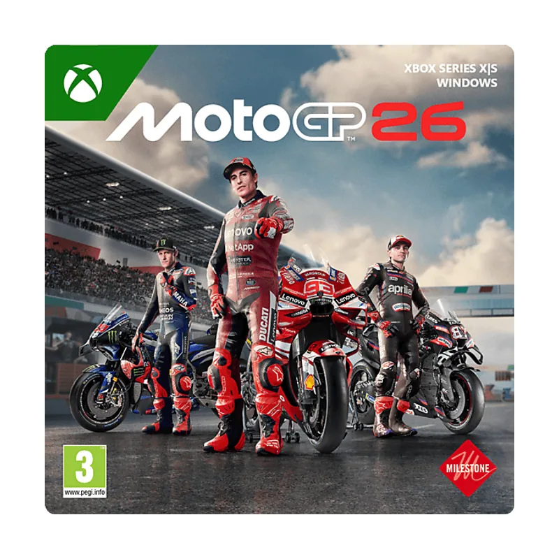 Microsoft Xbox Series X S & Windows PC MotoGP 26 Código descarga