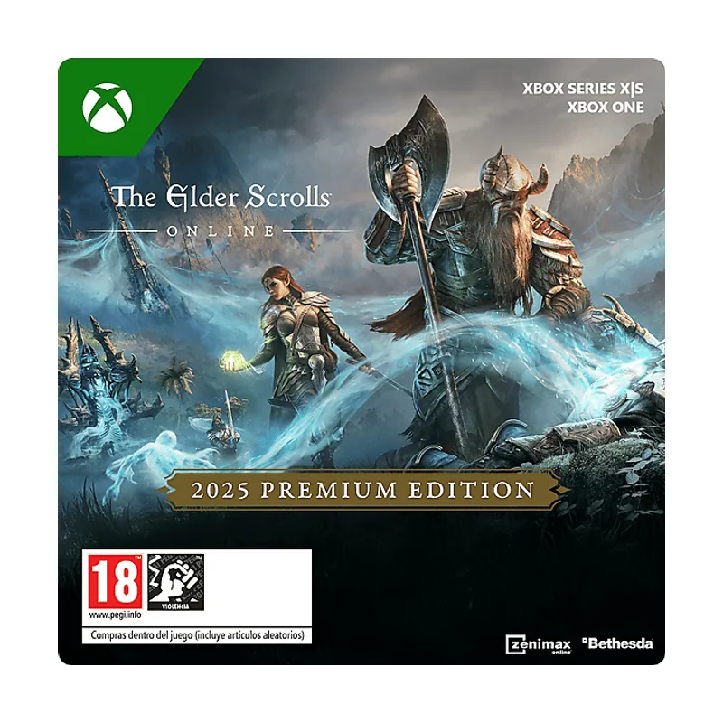 Microsoft Xbox Series X S & One The Elder Scrolls Online 2025 Premium Edition Código descarga