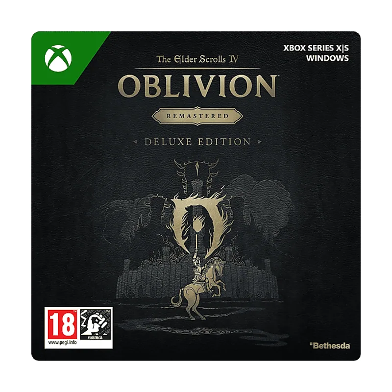 Microsoft Xbox Series X S & Windows PC The Elder Scrolls IV Oblivion Remastered Deluxe Edition Código descarga