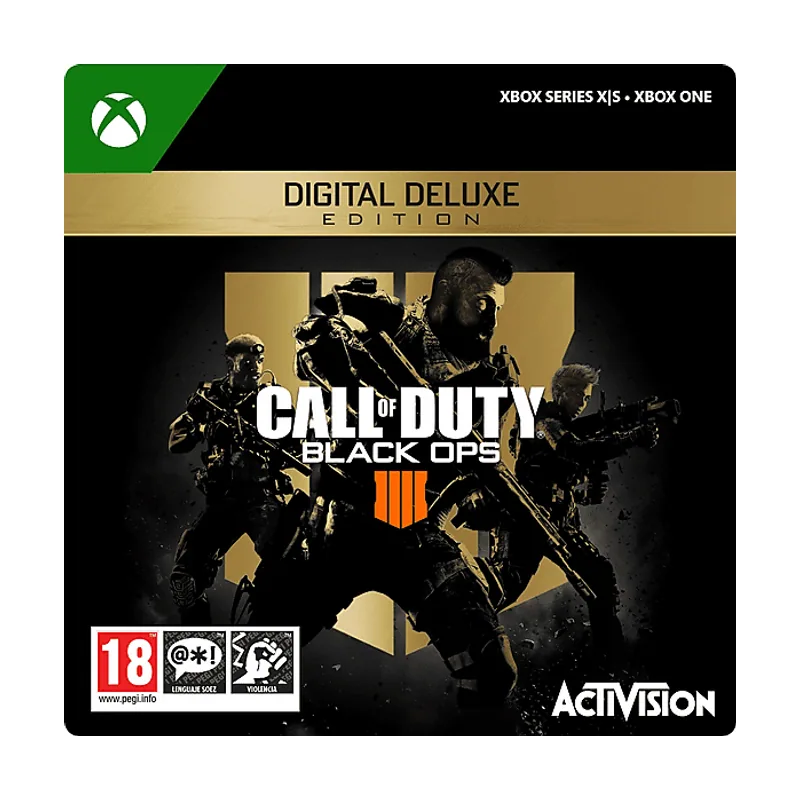 Microsoft Xbox Series X S Call of Duty® Black Ops 4 Ed. Deluxe Código descarga